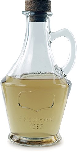 image for Circleware Yorkshire Olive Oil and Vinegar Dispenser Bottles with Glas