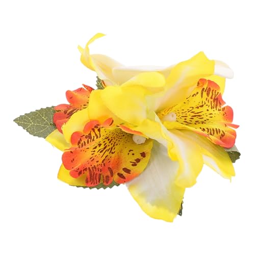 Barrette fleur hawaïenne Plumeria pour fixer les cheveux indisciplinés avec élégance