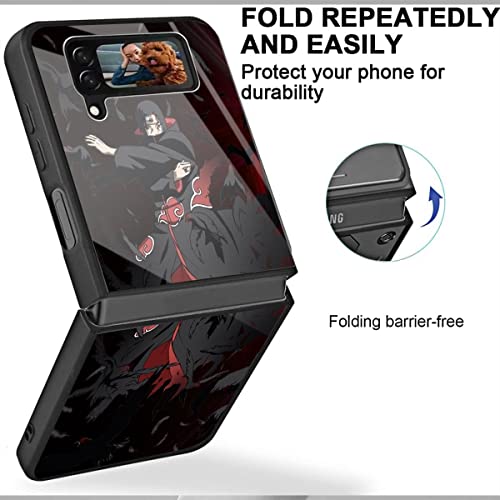 Ajzz Compatible With Samsung Galaxy Z Flip 3 5G Case,Anime Cartoons Ballplayer 17 Pattern For Men Boy Girls Full Body Shockproof Cover Slim Fit Protective Phone Case For Samsung Galaxy Z Flip 3 #TOP3
