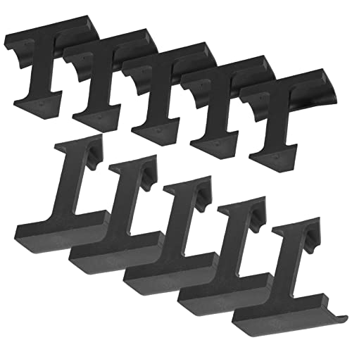 NUOBESTY Clip de Drenaje para Panel Solar 35mm, Juego de 10 Piezas, Abrazadera para Guía de...