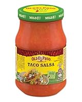 Old El Paso Tortilla Taco Salsa Mild — fruchtig-würziger Tomatensalat — 1 x 235 g