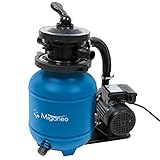 sandfilterpumpe landi ✅ 𝗥𝗘𝗔𝗟𝗘 𝗙𝗜𝗟𝗧𝗥𝗔𝗧𝗜𝗢𝗡𝗦𝗟𝗘𝗜𝗦𝗧𝗨𝗡𝗚: ca. 3,8-3,9m³ netto Filtrationsleistung, wenn man die Füllung des Kessels mit Sand und eine Höhendifferenz von einem Meter berücksichtigt. Die Bruttoleistung bei Stellung 