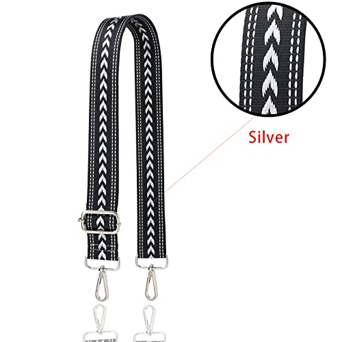 Image of S-Jacorry Purse Strap Replacement Crossbody Wide Shoulder Strap Adjustable Canvas Straps Handbag Strap Replacement Belts