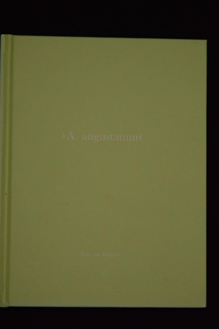【 Ron Van Dongen: A. angustatum】サイン入 Amazon.co.jp: Ron Van Dongen: A. angustatumサイン入 : ホーム