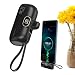 Produktbild TUJOBA Ladegerät-Powerbank, PD 22,5 W 5000 mAh Powerbank, Mini-Typ-C-Powerbank, Digitalanzeige-Powerbank, tragbare Kapsel-Taschenstromversorgung, Telefonladegerät-Powerbank für Familienheim, Reisen