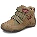 snfgoij Zapatillas de Deporte para niños Zapatos Escolares para niños Zapatos de Senderismo Zapatillas de Media Pantorrilla Calzado de Trekking Resistente,Brown-39/6UK