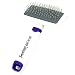 Smalldog Official Gentle Dog Body Brush - For Small and Toy Breed Dogs - Face Brush, Paw Brush, Removes Loose Hair, Mats, Dirt, Stickers, Detangling – Pain free Grooming