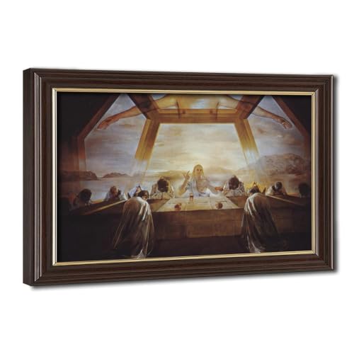 Toile Salvador Dali pour habiller un mur vide avec un cadre 30x45cm