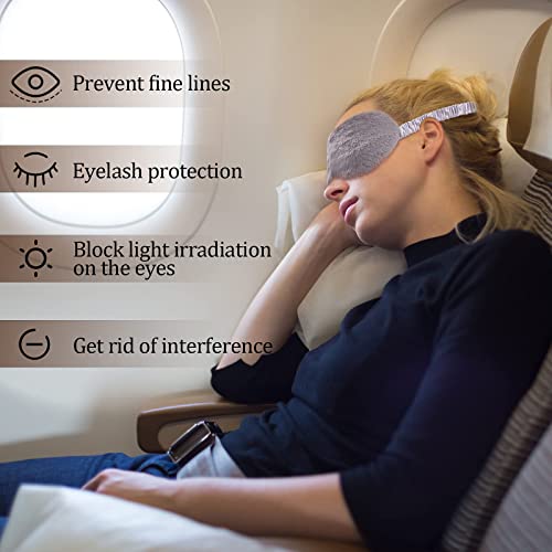 Satinior 6 Pieces Plush Eye Mask Soft Sleeping Blindfold Eye Cover Comfortable Plush Plush And Satin Eye Mask Fluffy And Furry Eye Cover For Girls And Adult Eye Protection, 4.1X8.3 In (Pack Of 6) #TOP6