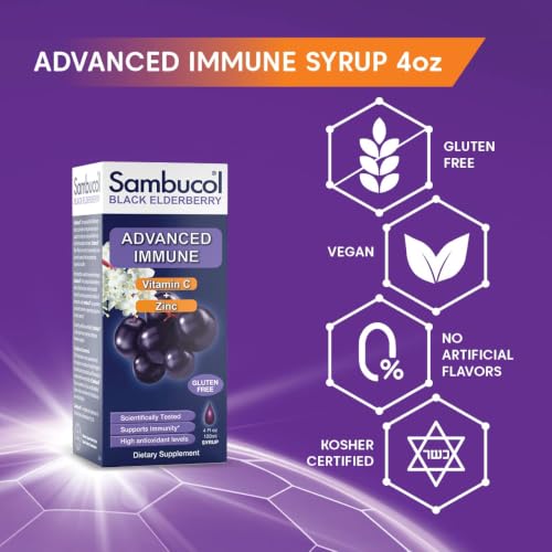 Sambucol Advanced Black Elderberry Syrup