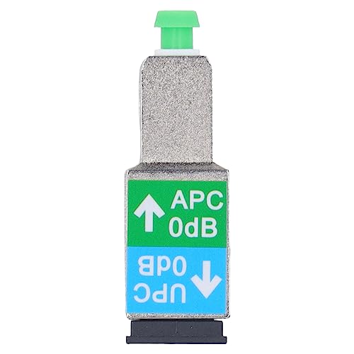 HPZIHUIT Adaptador de Conector de Fibra óptica SC Macho a UPC Hembra, convertidor híbrido, Compatible con localizador Visual de Fallos