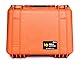 PELI 1450 Sturzfester Koffer für Empfindliches Equipment IP67 Wasser- und Staubdicht 15L Volumen, Mit Schaumstoffeinlage (Anpassbar) Orange 1450-000-150E Mit Schaum/Orange M