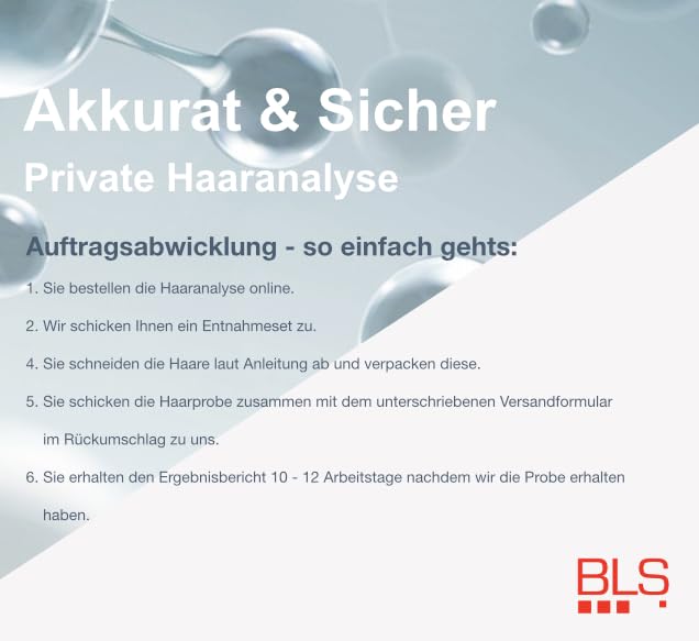 Private Haaranalyse auf Amphetamine, Methamphetamin, MDA, MDE, MDMA- Laboranalyse der Haare - Haare diskret und sicher testen - Ergebnis in 6 bis 10 Arbeitstagen