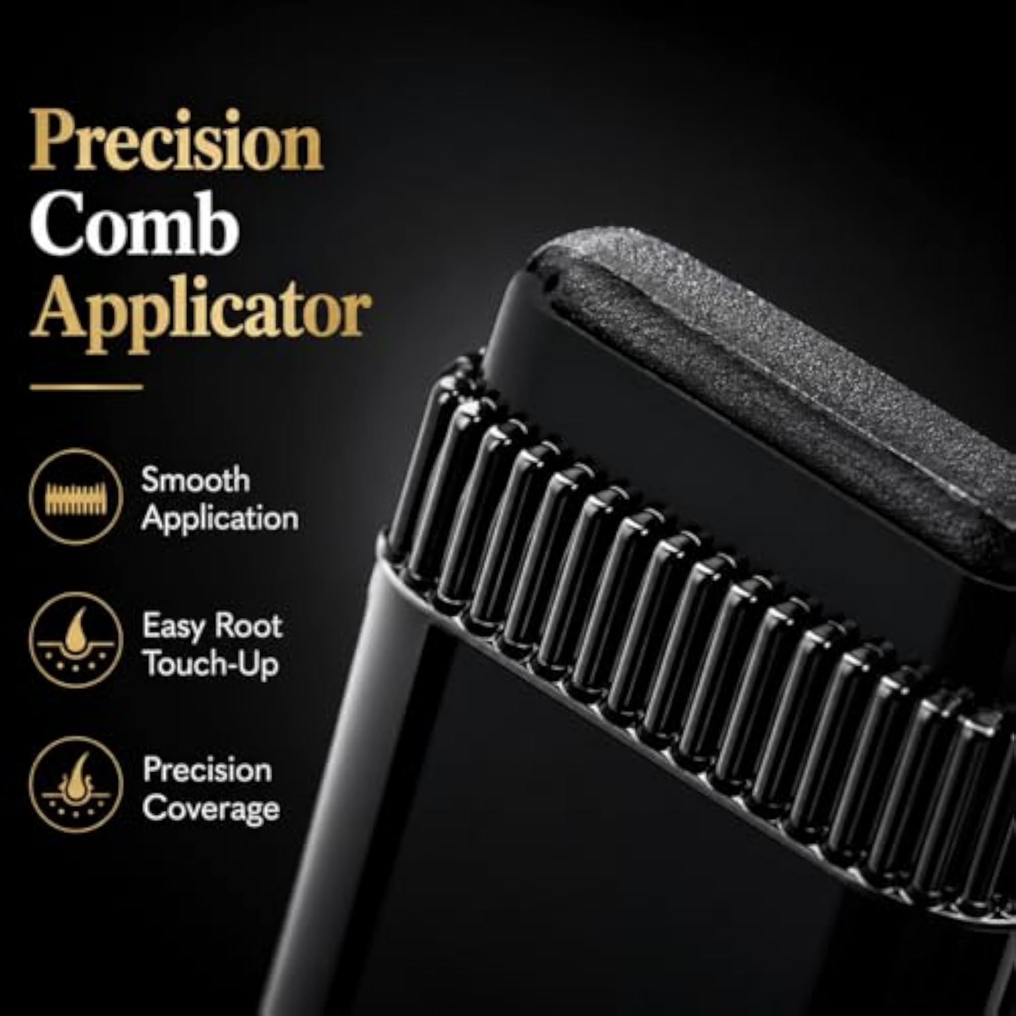 Grey Hair Coverage Stick, Instant Hair Color Comb Applicator