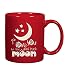 I Love You to the Moon and Back- Coffee Mug Red