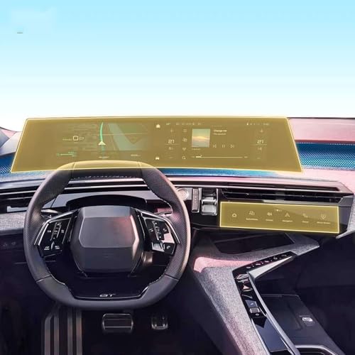 Película de protección de pintura PPF interior de coche Peugeot E-3008 2