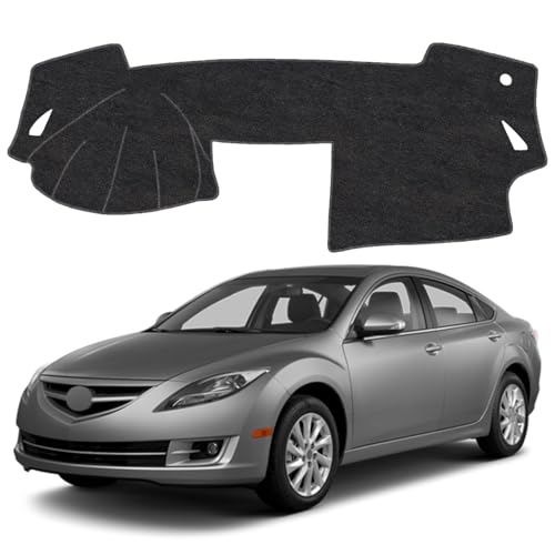 Image of Dash Cover Mat for Mazda 6 2009 2010 2011 2012 2013 Non-Slip Dashboard Cover Mat Sunshade UV Rays Protector Interior Accessories