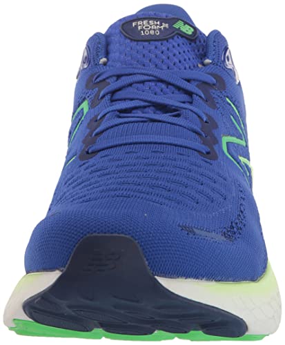 New Balance Men's Fresh Foam X 1080 V12 Running Shoe, Infinity Blue/Green Apple/Vibrant Spring, 11 #TOP1
