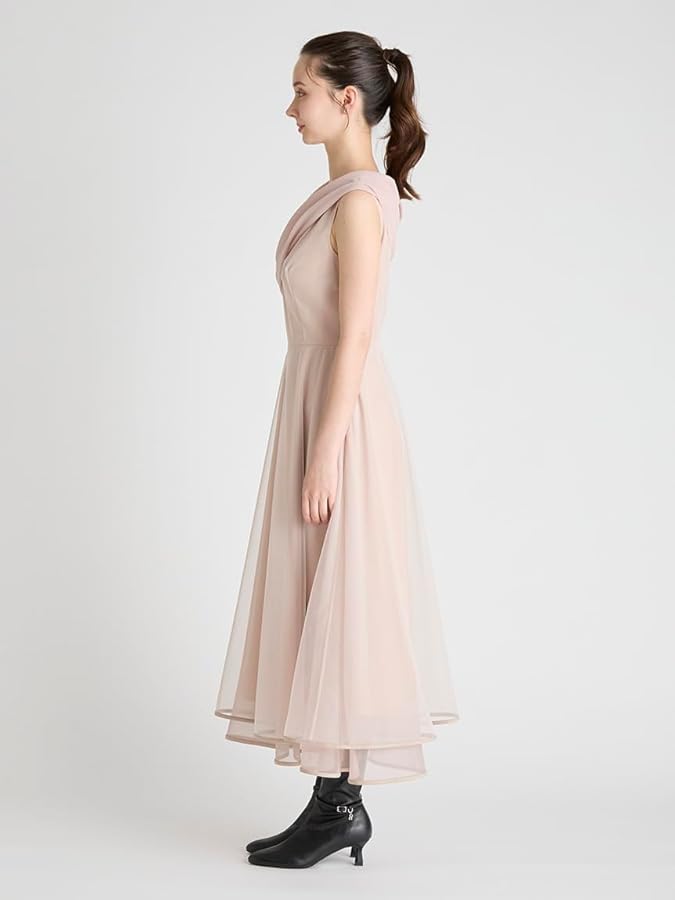 Amazon.co.jp: [セルフォード] カシュクールチュールドレス CWFO254302