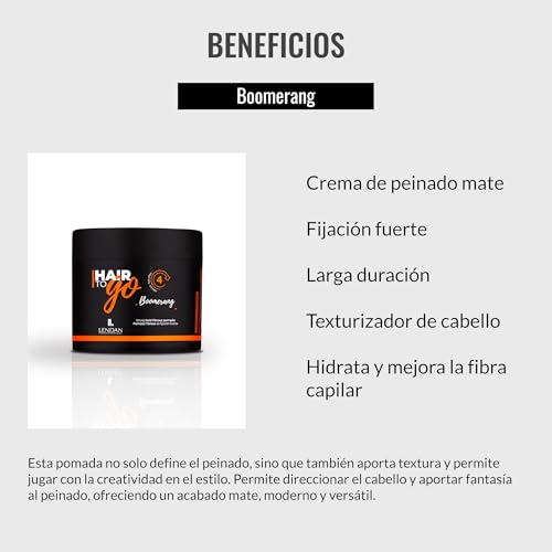 Lendan Hair Wax 100 ml Cera Fijadora Mate Durable miniatura 3