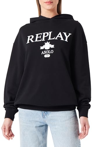 Replay damska bluza z kapturem