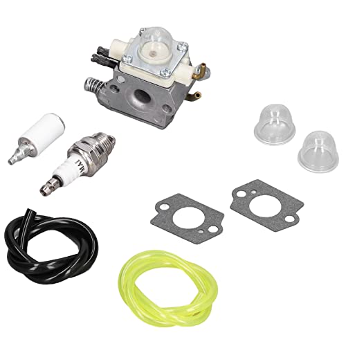 Qcwwy Kit Carburatore per Soffiatore per Foglie WTA 33 1 PB 250, Funzionamento Stabile, Facile da Installare