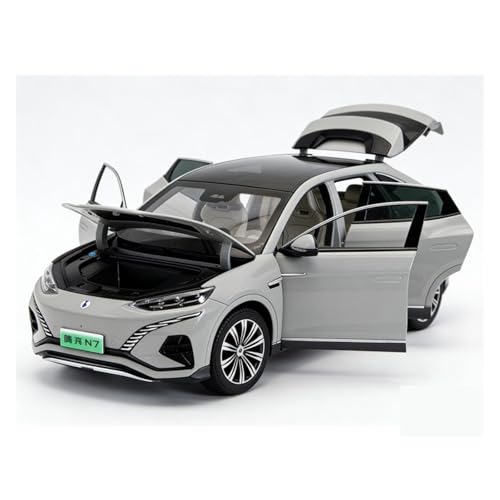 BYD DENZA N7 modèle de voiture 1:18, véhicule tout-terrain miniature de collection gris