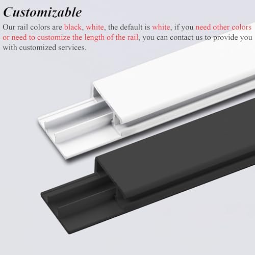 Sistema para colgar cuadros de aleación de aluminio y riel personalizable 6
