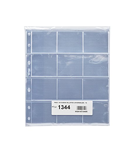 Pardo 134400 – paket 10 fodral sedlar universell, 12 fack