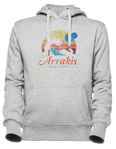 Sweat à capuche Dune gris idéal pour vos soirées cinéma et moments de détente chill