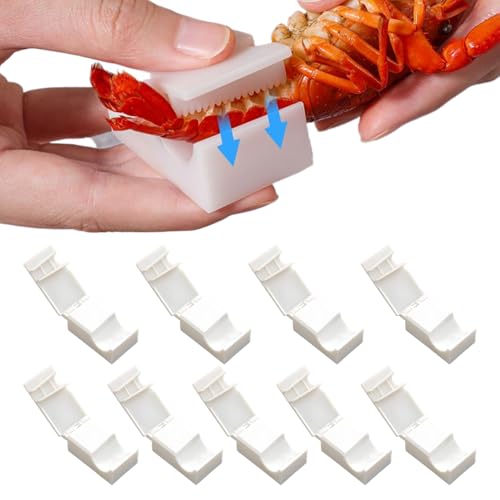 Pelador De Langostinos - 10 Unidades Herramienta Desconchadora Portátil - Pelador De Colas De Langostino | Para Amantes Del Marisco Cocina Familiar Fiesta Restaurante Barbacoa Picnic