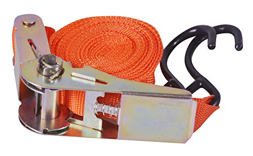 Correas de trinquete para mudanzas y transporte en baca de coche King Fisher diyrs4 de 15 pies 4