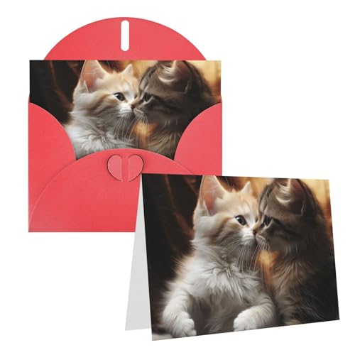 GDSHJKLW Cat Kiss 󔒂̃O[eBOJ[h t 4C` x 6C` TL[J[h m[gJ[h @J[h bh NX}X x a  LOp