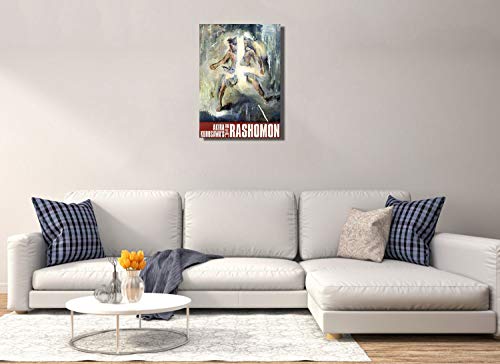 Image of Tallenge - Rashomon - Akira Kurosawa 1960 Classic Movie Poster - Medium Poster(Paper,16 x 24 inches, MultiColour)
