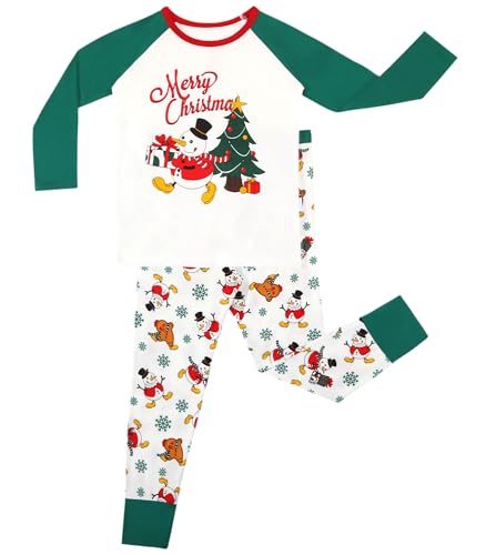 Image of Toddler Boys Girls Clothes Viscose from Bamboo Long Sleeve Top and Pants Clothing Set Soft 2Pcs Kid Outfit