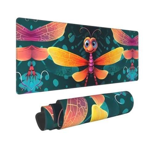 Tapis de souris de jeu grand format 80x30.5 cm antidérapant pour ordinateur