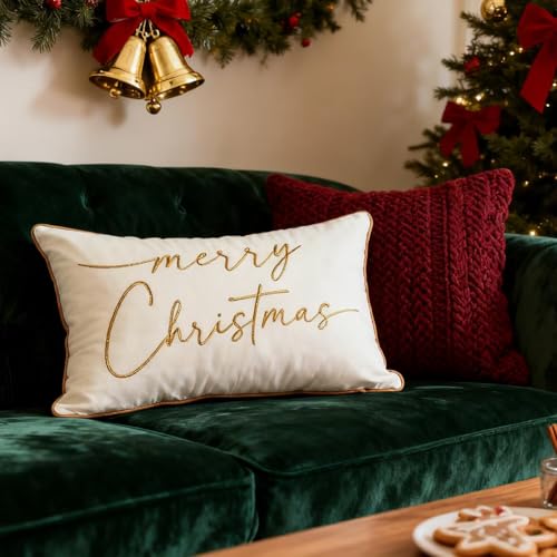 Redida 2���Z�b�g �N���X�}�X �����` �����N�b�V�����J�o�[ �x�[�W�� �����[�N���X�}�X �t���V�V �A�N�Z���g �N�b�V�����J�o�[ �x�b�h �J�E�` �\�t�@�p 12x20�C���`