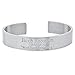 ForeverGiftsusa Free Engraving - Stainless Steel Quality Cuff Bracelet