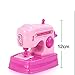 NUOBESTY Kids Electric Sewing Machine Toy with Sound Kids Kitchen Pretend Play Role Play Toys Educational Toy for Toddlers Girls Boy Birthday Gift (Without Battery)