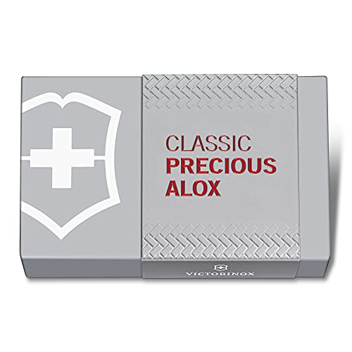 image for Victorinox Classic SD Precious Alox Swiss Army Knife, Compact 5 Functi