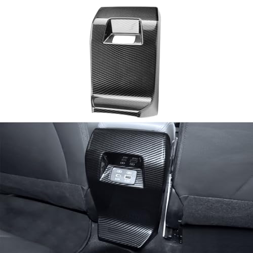 INTGET ABS Rear Air Vent Cover for 2024 2025 2026 Subaru Crosstrek Accessories Subaru Impreza Accessories Carbon Fiber Center Console AC Outlet Cover for 2025 Subaru Crosstrek Interior Accessories by INTGET - Used condition - US$22.96