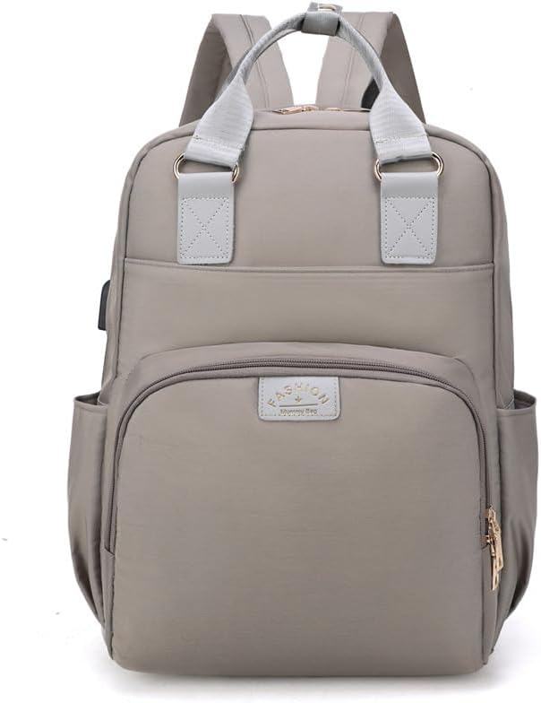 Bolsa Mochila Maternidade Impermeável Multifuncional- Estilo e Pr...