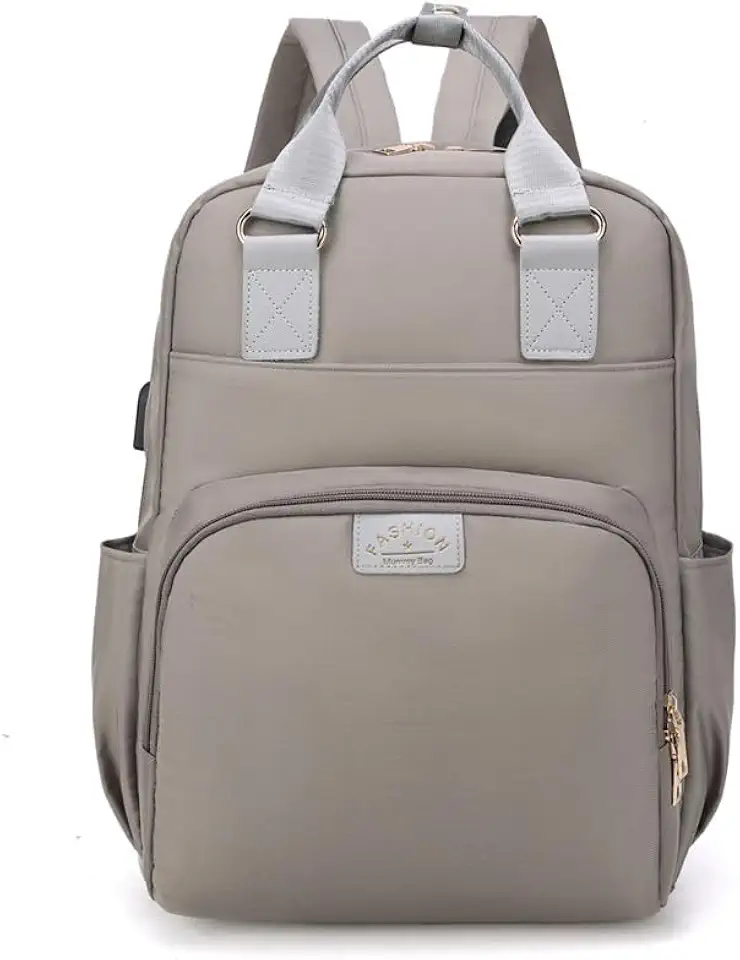 Bolsa Mochila Maternidade Impermeável Multifuncional- Estilo e Praticidade para Mamães Modernas, Com Grande Capacidade para Todo o Essencial do Bebê