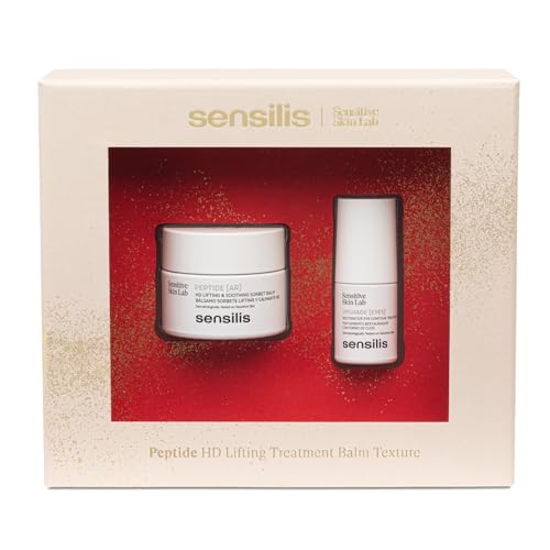 Sensilis - Pack Peptide Tratatamiento Lifting, Incluye Bálsamo Peptide AR 50 ml y Contorno de Ojos Upgrade Eyes 15 ml, Hidrata, Calma, Reafirma y Reduce Bolsas y Ojeras