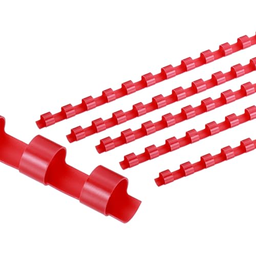 Peignes de reliure plastique 21 anneaux avec capacité 40 feuilles pour rapports