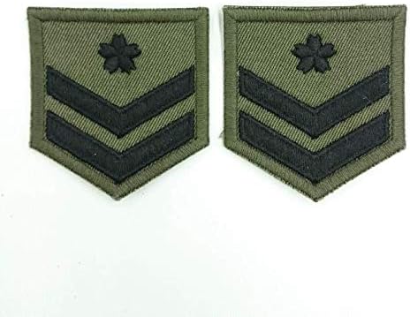 Amazon Co Jp 陸上自衛隊 階級略章 1等陸士 作業服 戦闘服 陸自 コレクション 階級章 ミリタリー サバゲー 陸自階級略章 ホビー 通販