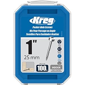 Kreg SPS-F1 Taschenlochschrauben 100 Stück