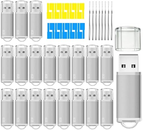1GB USB Flash Drive 1 Pack Nicepicten Zip Drive USB 2.0 Thumb Drives, Black | Jump Flash Drive Memory Stick 1GB Pendrive with Lanyards