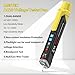 MESTEK Electrical Tester Kit with GFCI Outlet Tester, Non-Contact Voltage Tester, Pinless Wood Moisture Meter, Home Inspector Tool Kit, 3-Piece with Carry Case and Batteries