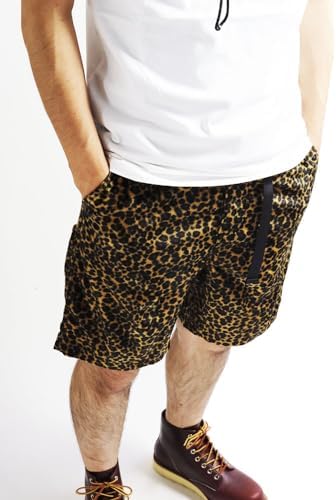 Amazon | [クインテット] ROCK 豹柄 ショートパンツ ヒョウ柄